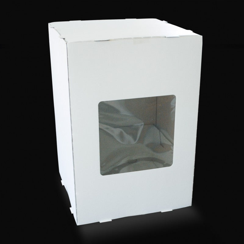 14 X 14 X 22 - Tiered Cake Box - One Window (5 PACK)