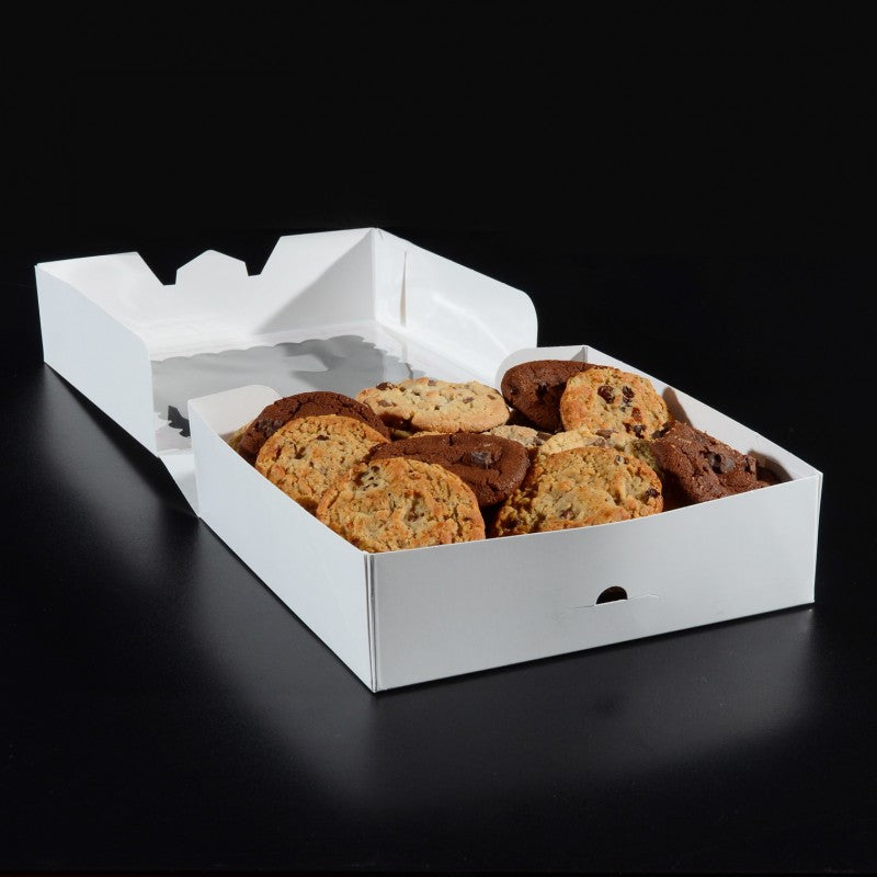 9 x 9 x 2.5 - Pie Box / Cookie Box - With Window (10 pack)
